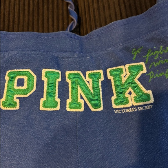 PINK by Victoria’s Secret royal blue hoodie  size L and joggers size M - Picture 7 of 11